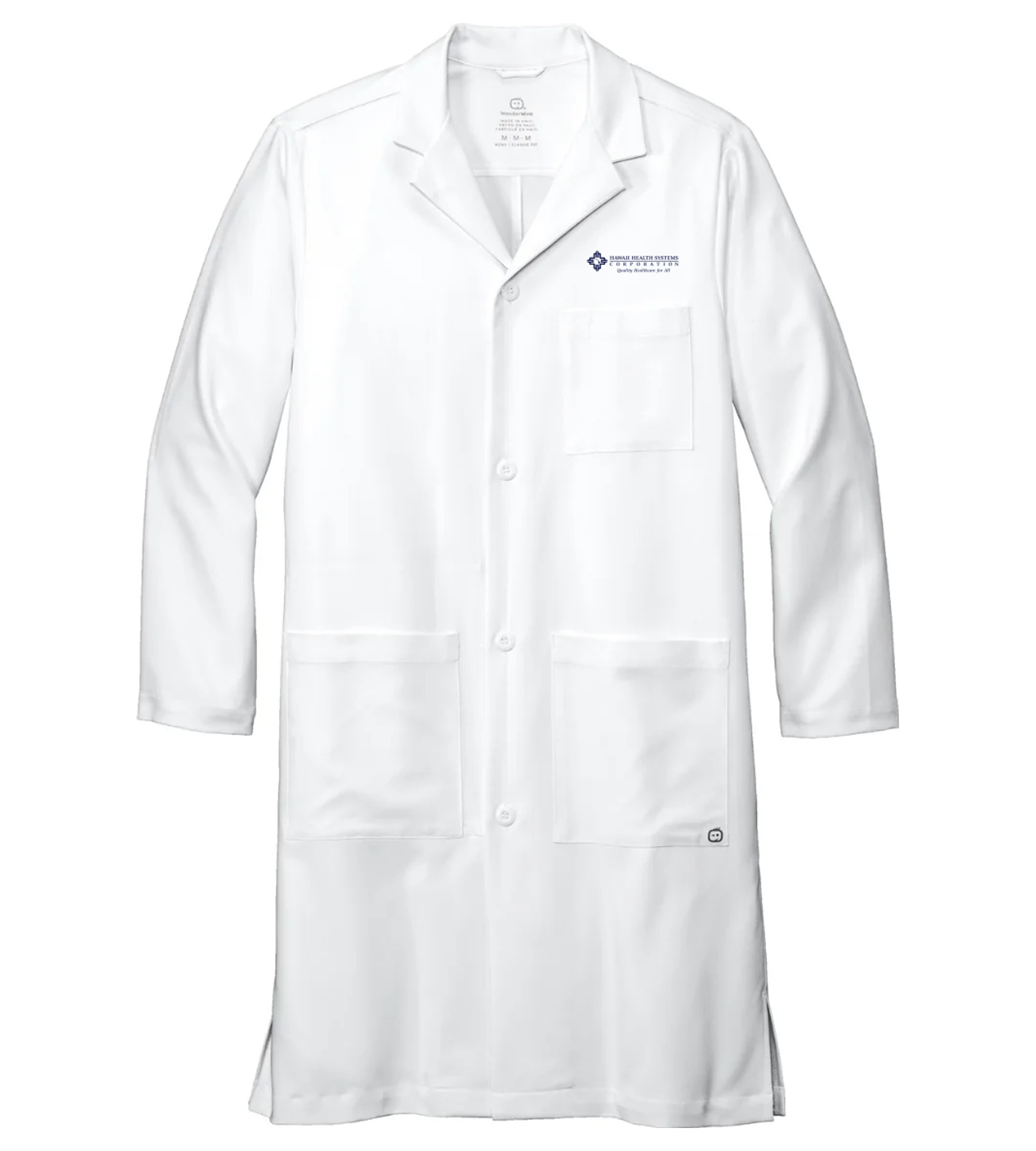 Wink Men's Long Lab Coat